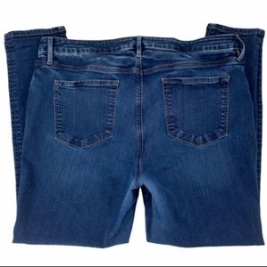 Loft Womens Curvy Skinny Jeans Size 18/34